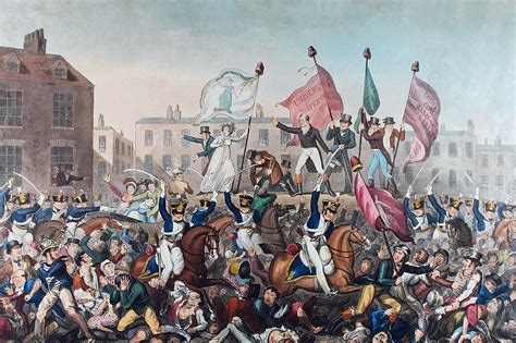 Der Peterloo-Massaker: Eine Tragödie des frühen 19. Jahrhunderts im Kontext von Industrialisierung und Reformforderungen